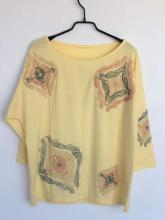 Modern Style Nice Knitted EMB Tshirt