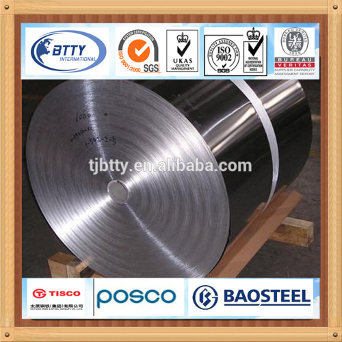 high quality mirror surface finished stainless steel coil