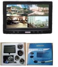Hanwal 4ch Touchscreen DVR kit for home security
