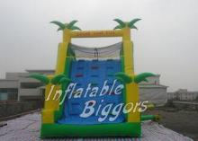 Green Giant Inflatable Water Slide Playground Inflatables W