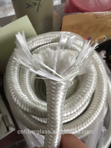 Fiberglass Material and Insulation Sleeving Type Heat treated glass fiber sleeving