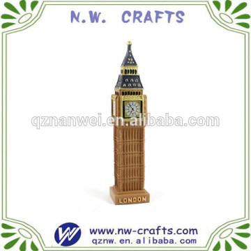 Resin big ben London tower souvenir