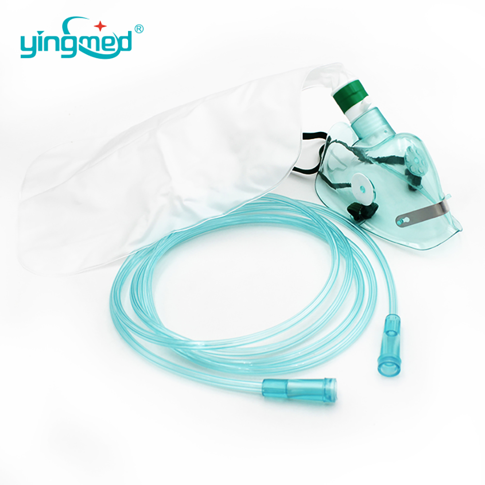 YM-A006 Oxygen mask with Reservoir bag 2 (1)