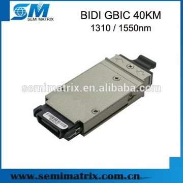 1.25G 1310nm 1550nm 40km BIDI GBIC Optical Transceiver Module