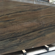 Shangrila Brown Wood Granite Slabs