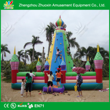 exciting inflatable climbing wall for sportin and trainging and entertainment