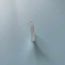 Calcium Fluoride wedged window glass