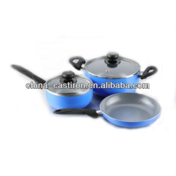 aluminium pot set