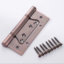 5INCH Heavy Duty Door Hinges: Sub-mother Cabinet Butterfly Door Latch Hinges with Silent Ball Bearing for Wooden Doors