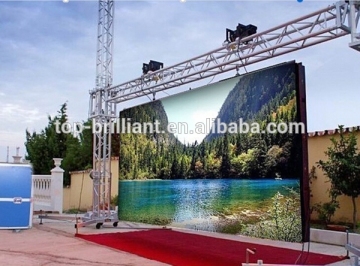 Fast Foldable Outdoor Projection LED Screen Portable