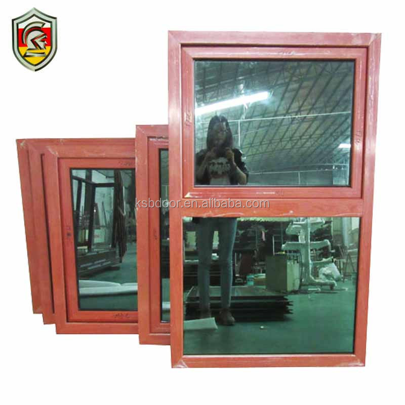 5mm double clear glazed aluminium frame powder coated awning window