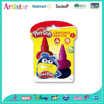 Play-Doh color crayons Deditos