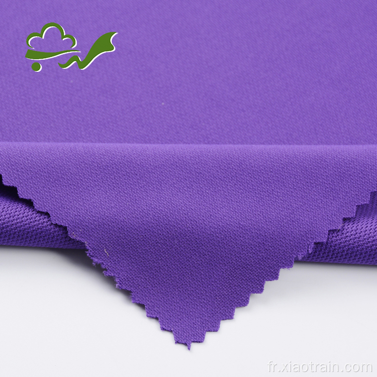 Tissu maille maille oeil d&#39;oiseau violet pas cher