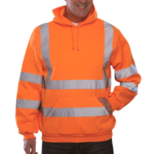 HVK05 Hi-Vis Jacket & Mens Fleece Pullover Hoodie - Wholesale Hot Sale