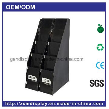 POS Magazine Floor Stands, Cardboard Magazine Racks, Merchandiser Magazine Holders (GEN-FD056)