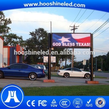 outdoor led banner display p10 full color screen led