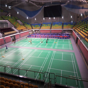 BWF Badminton court cover for championship