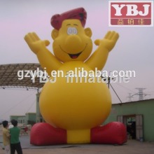 inflatable fat man cartoon