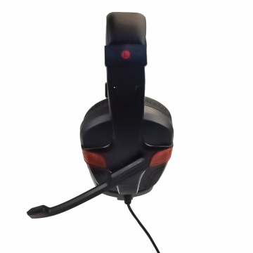 Gaming headphone for gamer stereo with microphone