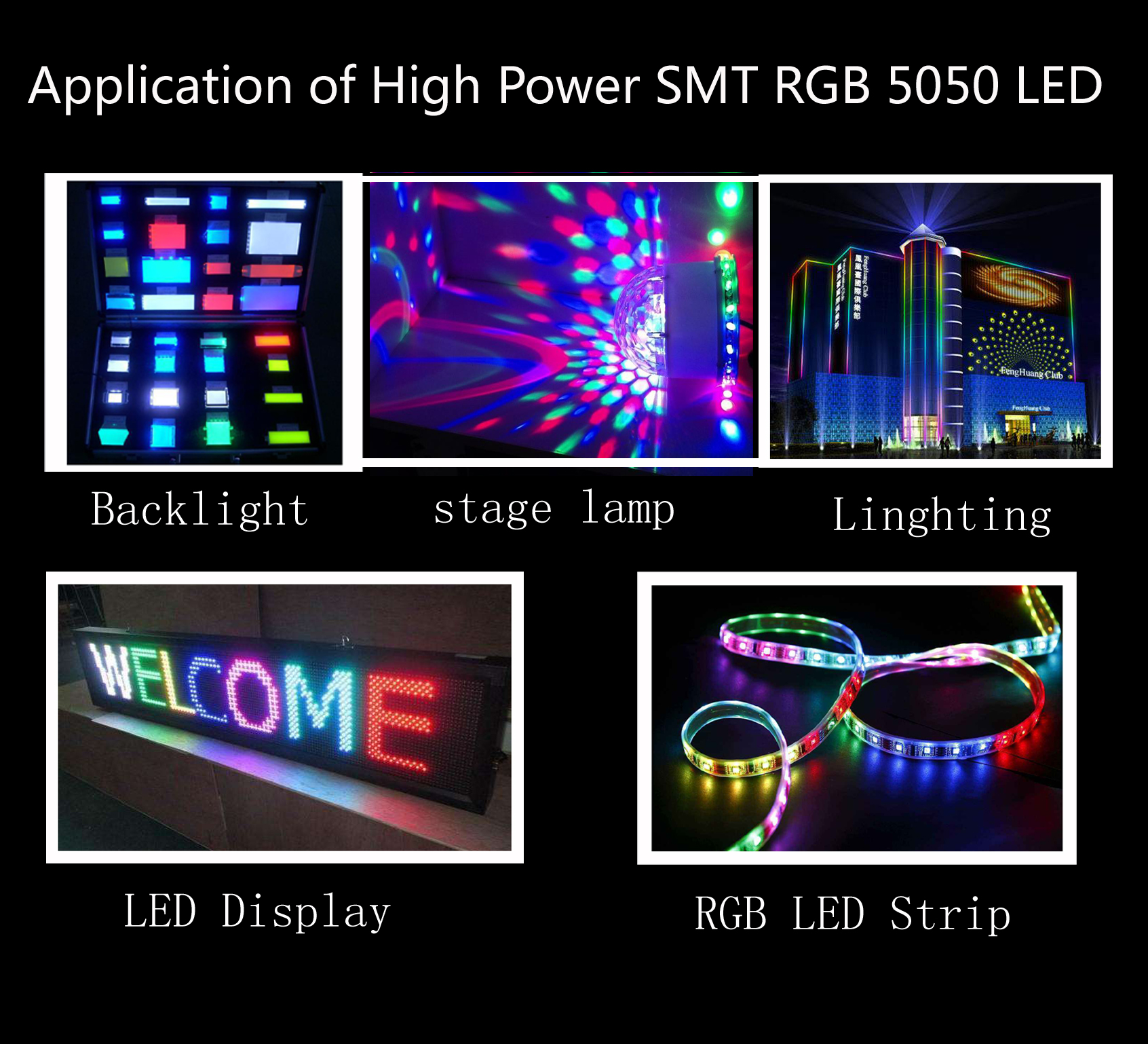 Application Of 5050 Rgb Led