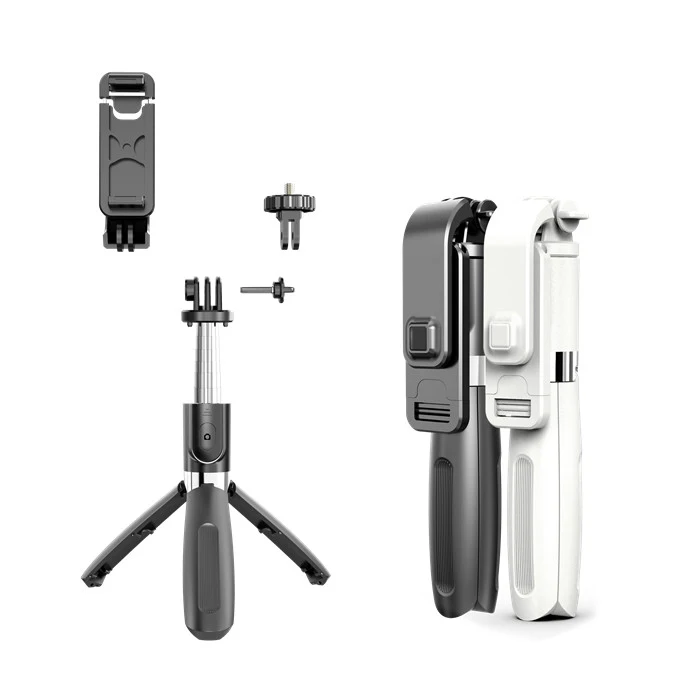 Compact Foldable All in One Bluetooth Selfie Camera SLR Monopod