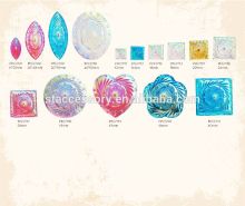 hotselling flat back resin stones