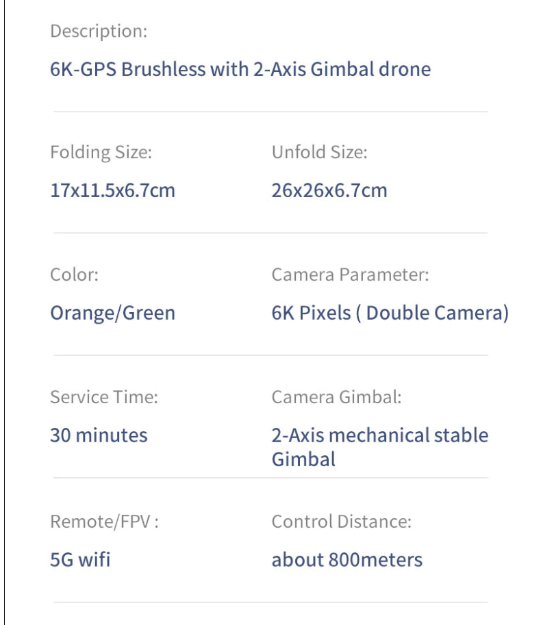 JJRC X17 GPS 5G WiFi FPV with 6K ESC HD Camera 2-Axis Gimbal Optical Flow Positioning Brushless Foldable RC Pro Drone Xmas Gift