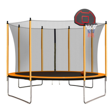 children outdoor trampolines with Basketball Hoop