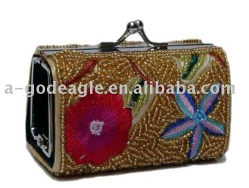 handmade beaded embroidery purse G20313