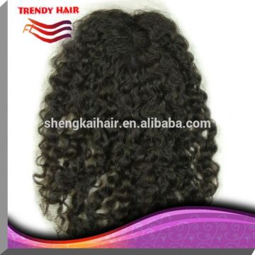 Silk Base Top Closure Deep Wave Curly Closure