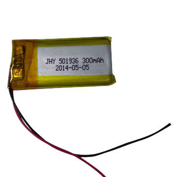 Poly Battery, 501936, with 300mAh Capacity