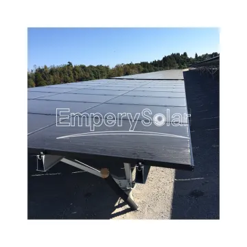 Ground Mounting System: PV Solar Panel Brackets, Structure Bolts, and Installation Components