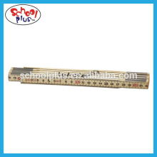 2m Folding Wooden Ruler For School