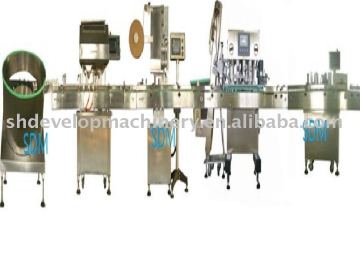 Tablet capsule bottle packing & filling line