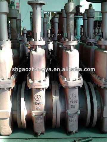 flange end flat gate valve