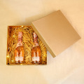 Small Wine Bottle Gift Box Custom Ribbon