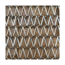 Spiral Metal Mesh: Woven Decorative Architectural Panel Screen Metal Mesh