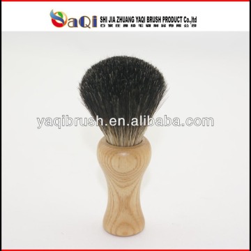 Wooden handle badger hair shaving brush