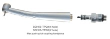 three-way spray  Super torque pushbutton quick coupling handpiece