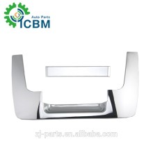 Chrome tailgate covers