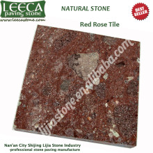 Granite slab red stone