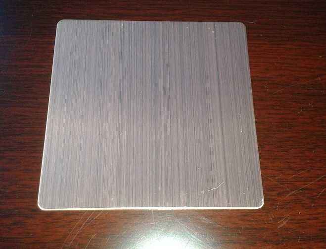 0.5 mm Thickness 201 304 316  Mirror Finish PVC Card Lamin Stainless Steel Plate