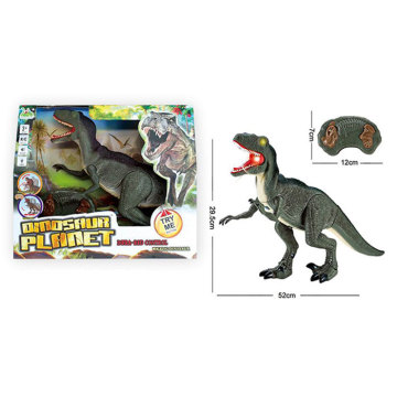 DINOSAUR ISLAND TOYS INFRARED R/C DINOSAUR , WITH SOUND AND LIGHT