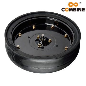 New Design OEM Quality 4.5x16'' 2.5x16'' 3x16'' Rubber Hollow Seeding Seeder Planter Drill Firming Gauge wheels for planter