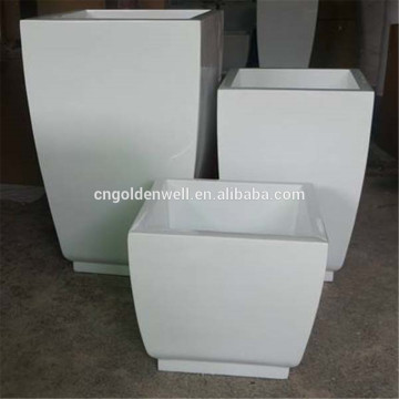 frp/grp planter, flower pot, fountain hot sale for outdoor or indoor