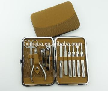 Hot sale professional trim manicure set titanium for man