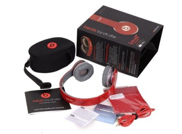 Wholesale Monster be ats solo(HD) red headphone