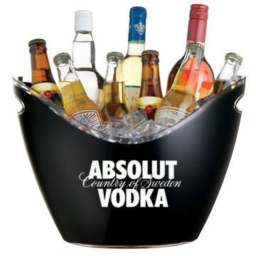 Custom plastic ice bucket for Parties