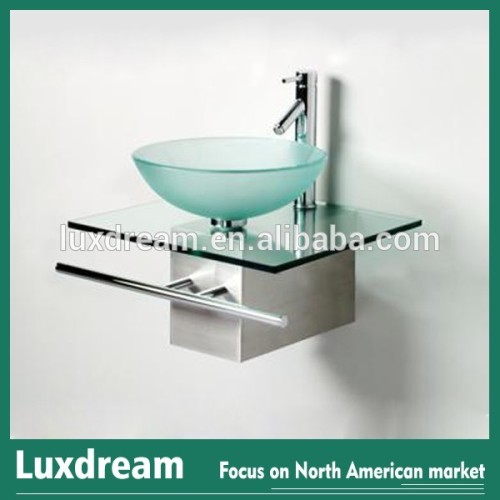 CANADA Market Small size Mini single Glass wash basin