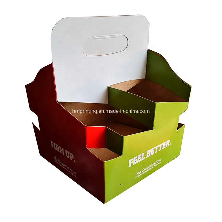 Custom Printing Juice Paper Box Packaging Six Pack Beer Box